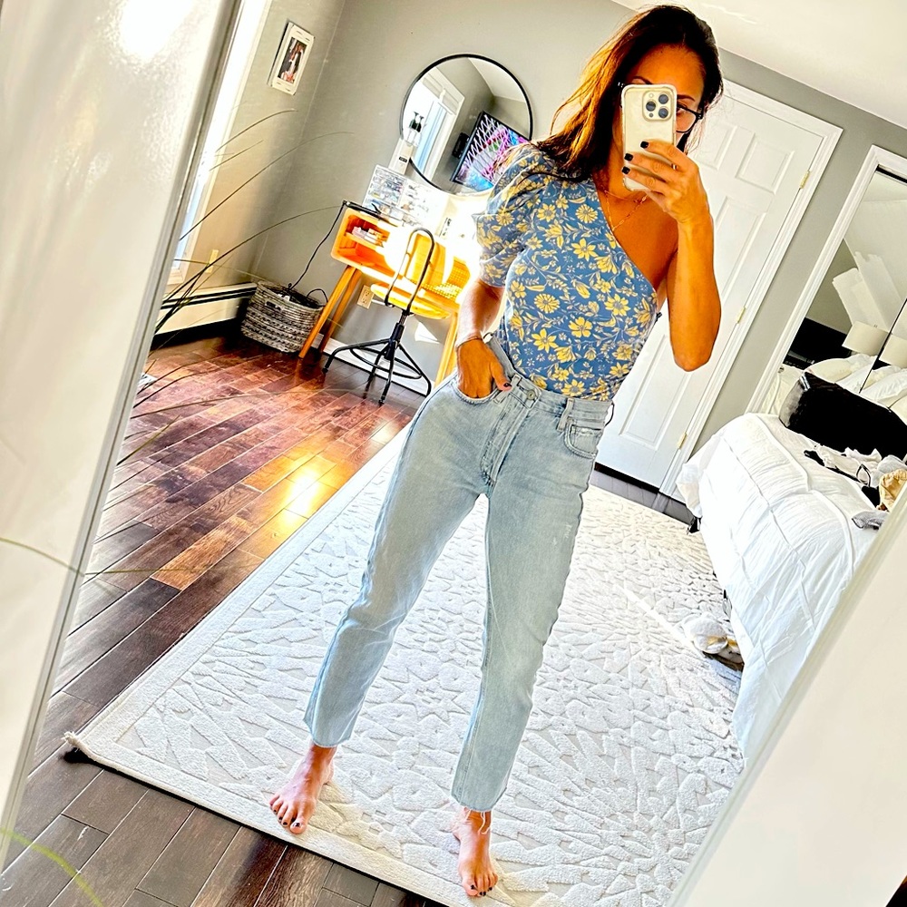 Citizens Of Humanity high Rise Charlotte crop jeans size 23